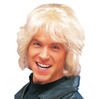 Klobouky, čepice, čelenky - Blond pánská paruka Dieter
