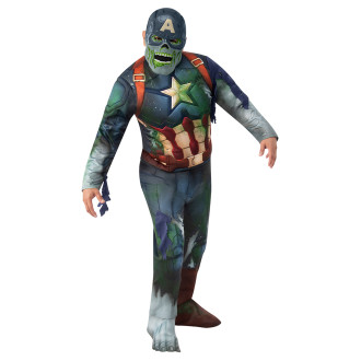 Kostýmy na karneval - Marvel’S What If – Adult Zombie Captain America