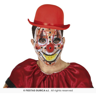 Masky, škrabošky - CLOWN MASK - PVC maska