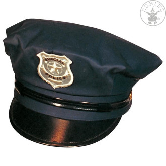 Klobouky, čepice, čelenky - Policejní čepice dětská vel. 55