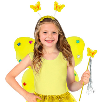 Doplňky - Widmann  Motýlek žlutá sada