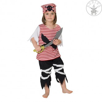 Kostýmy na karneval - Pirát pruhovaný (Pirátka