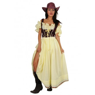 Kostýmy na karneval - Saloon Girl - kostým
