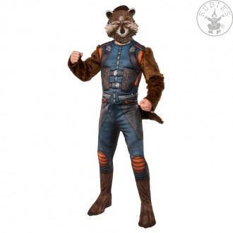 Kostýmy na karneval - Rocket Raccoon Deluxe GOTG 2- Adult D