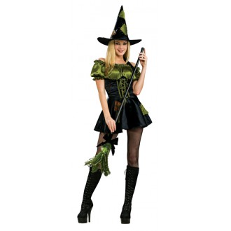 Kostýmy na karneval - Green Patch Witch S