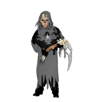Kostýmy na karneval - Grim Reaper - dětský  kostým s maskou