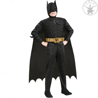 Kostýmy na karneval - Deluxe Muscle Chest Batman - licenční kostým D