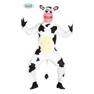 Kostýmy na karneval - Černobílá kráva - kostým