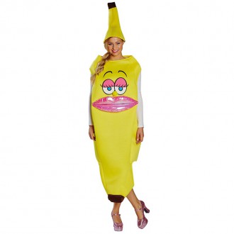 Kostýmy na karneval - Banánová dáma