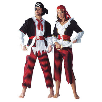 Kostýmy na karneval - Pirátka - kostým