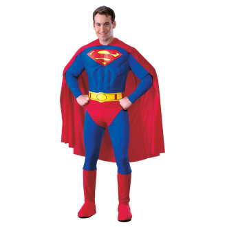 Kostýmy na karneval - Superman - licenční kostým pro dospělé