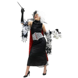 Kostýmy na karneval - Cruella de Vil  - licenční kostým