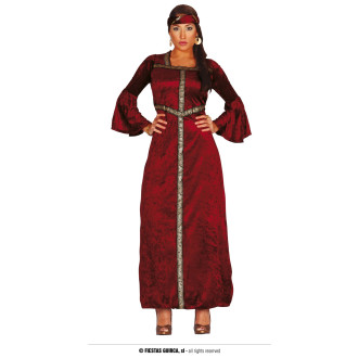 Kostýmy na karneval - Středověká dáma - kostým