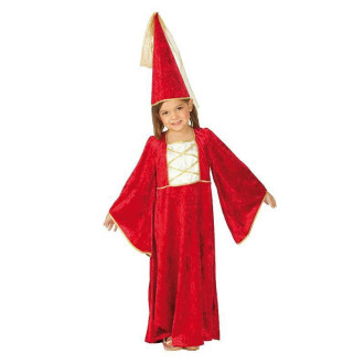 Kostýmy na karneval - Zámecká paní s kloboukem - dětský karnevalový kostým