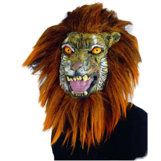 Masky, škrabošky - Karnevalová maska  tygr D