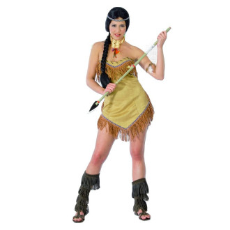 Kostýmy na karneval - Indiánka - kostým