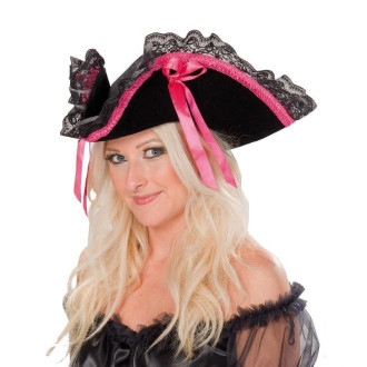 Klobouky, čepice, čelenky - Piraten-Lady růžový