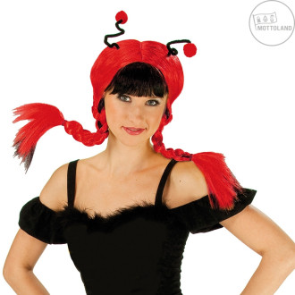 Paruky - Ladybug Wig - karnevalová paruka