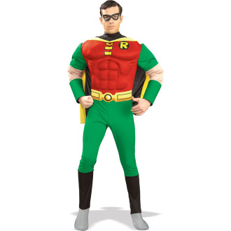 Kostýmy na karneval - Deluxe Muscle Chest Robin  - licenční kostým