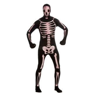 Kostýmy na karneval - 2nd Skin Skeleton - licenční kostým