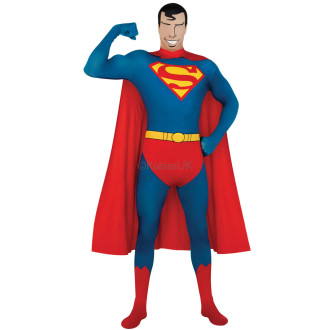 Kostýmy na karneval - 2nd Skin Superman - licenční kostým