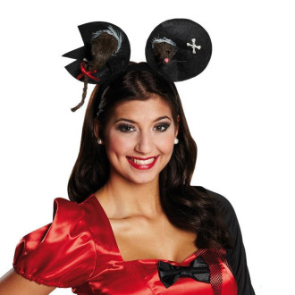 Klobouky, čepice, čelenky - Spona Miki s myškou