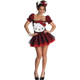 Kostýmy na karneval - Kostým Hello Kitty Red Glitter - licenční kostým