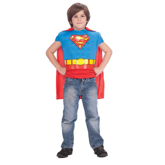 Kostýmy na karneval - Kostým - Superman Muscle Chest Sh. 5 - 7 roků - licenční kostým