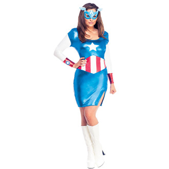 Kostýmy na karneval - Miss American Dream - licenční kostým