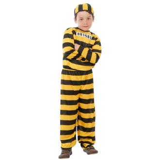 Kostýmy na karneval - Kostým  vězeň žlutý