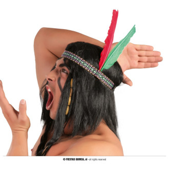 Klobouky, čepice, čelenky - Indiánská čelenka