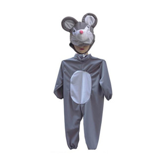 Kostýmy na karneval - Kombinéza s kapucí - myška