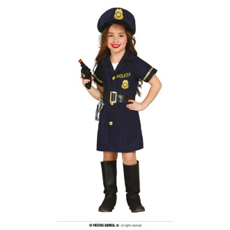 Kostýmy na karneval - Malá policistka - kostým