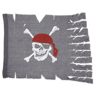 Doplňky - Pirátská vlajka 70 x 95 cm