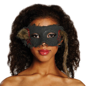 Masky, škrabošky - Horrorová maska s potkanem