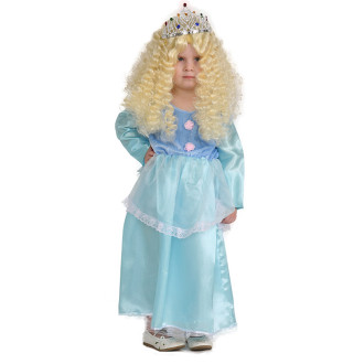 Kostýmy na karneval - Kostým bledomodré princeznej
