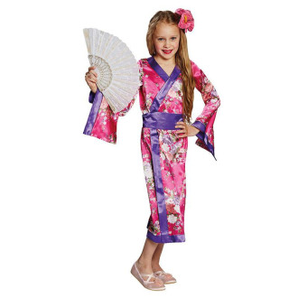 Kostýmy na karneval - Geischa - dětský kostým