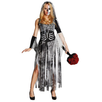 Kostýmy na karneval - Zombi nevěsta - dámský kostým