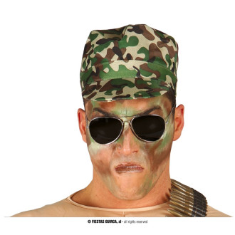 Klobouky, čepice, čelenky - Vojenská maskáčová čepice