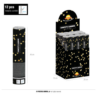 Doplňky - Vystřelovací konfety 40 cm
