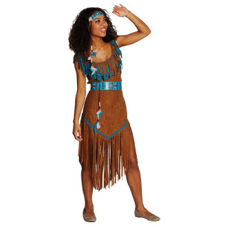 Kostýmy na karneval - Indiánka - kostým