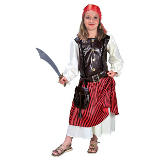Kostýmy na karneval - Deluxe pirate girl - kostým