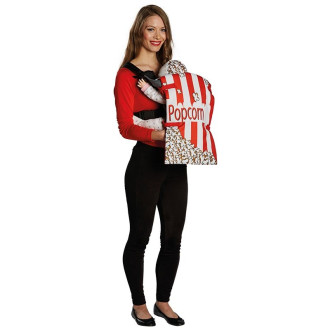 Kostýmy na karneval - Popcorn - návlek na nosič na dítě