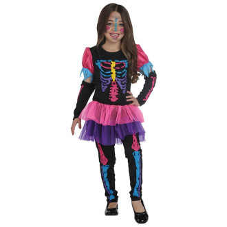Kostýmy na karneval - Neonový skelet - kostým