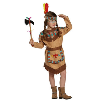Kostýmy na karneval - Indiánka Nawiko -kostým
