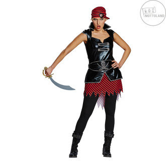 Kostýmy na karneval - Pirátka - dámský kostým D