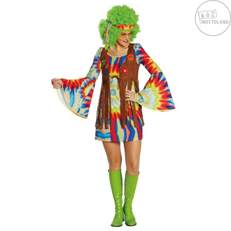 Kostýmy na karneval - Hippie Lady