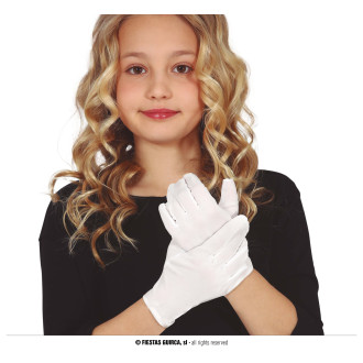 Doplňky - Dětské rukavice bílé