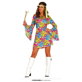 Kostýmy na karneval - Hippie - dámský kostým
