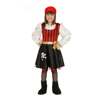 Kostýmy na karneval - Pirátka - kostým pro děti